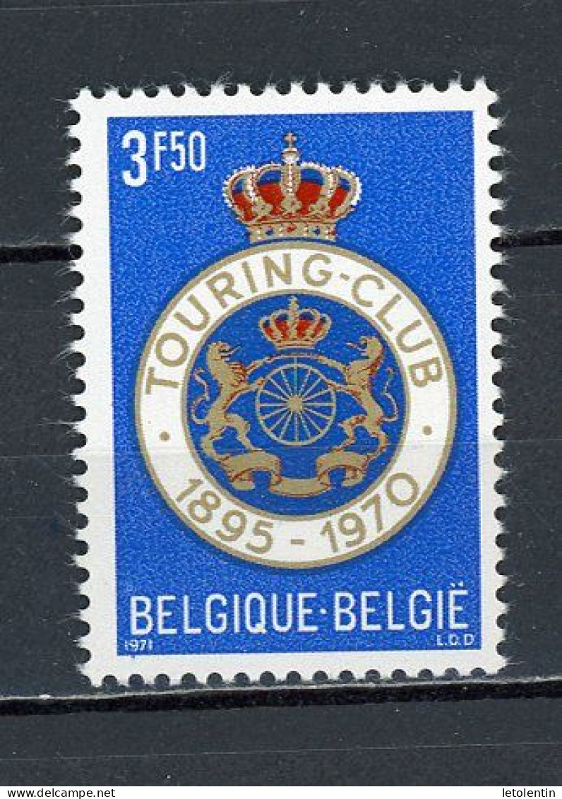 BELGIQUE:    TOURING-CLUB - N° Yvert 1569 ** - Neufs