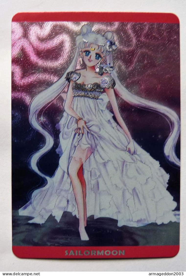 CARTE 2022 GIRL MANGA HOLO PRISM Waifu  SAILOR MOON En Robe De Mariage - Sonstige & Ohne Zuordnung