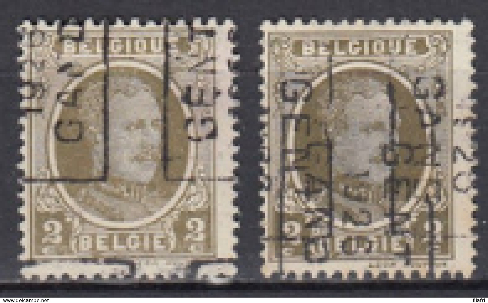 3707 Voorafstempeling Op Nr 191 - GENT 1926 GAND - Positie A & B - Roulettes 1920-29