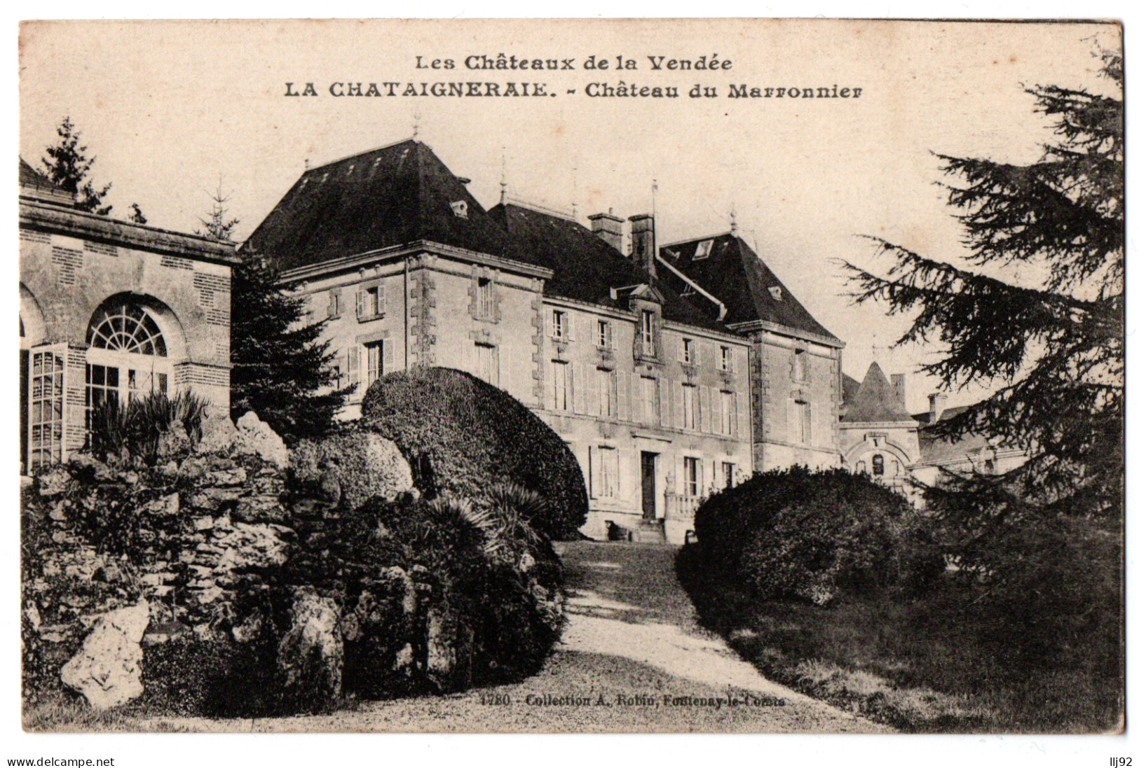 CPA 85 - LA CHATAIGNERAIE (Vendée) - Château Du Marronnier - La Chataigneraie