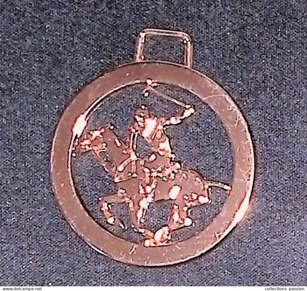 Médaille, Sports, équitation, Beverly Hills Polo Club, Etats Unis, Californie, Comté De Los Angeles, Frais Fr 1.95 E - Hipismo