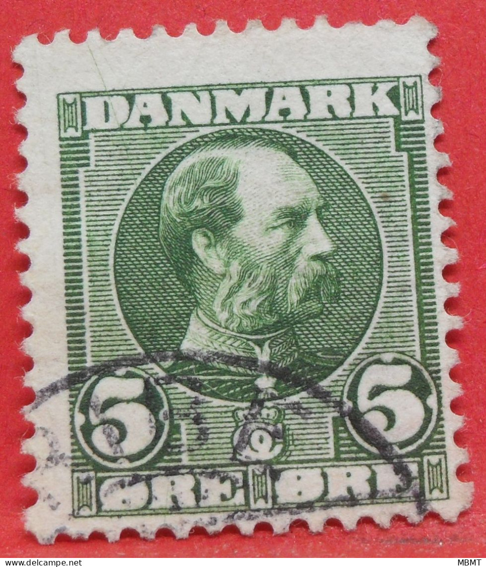N°47 - 5 Ore - Année 1905 - Timbre Oblitéré Danemark - - Usado