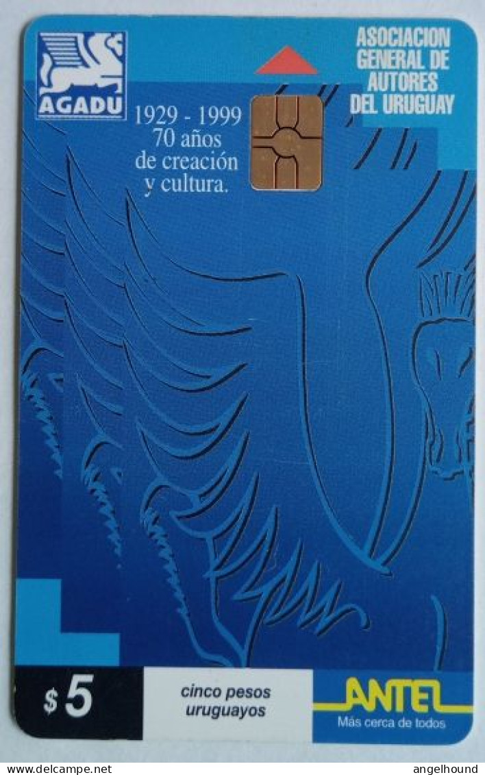 Uruguay $5 Chip Card - AGADU - Uruguay