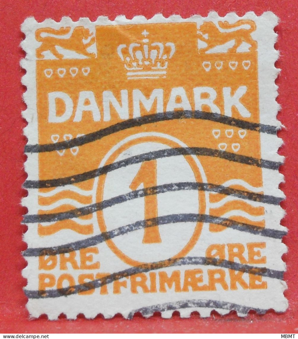 N°49 - 1 Ore - Année 1905 - Timbre Oblitéré Danemark - - Gebruikt