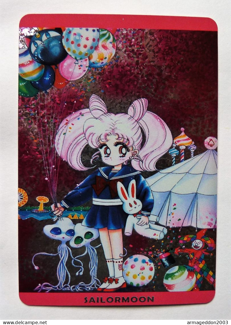 CARTE 2022 GIRL MANGA HOLO PRISM Waifu SAILOR MOON Chibi Chibi - Altri & Non Classificati