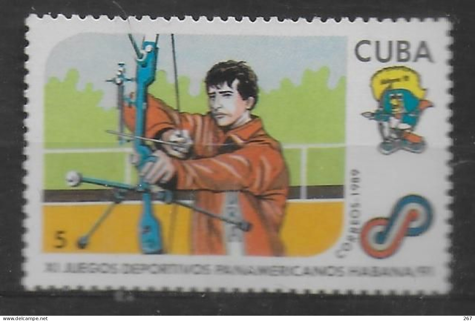 CUBA  N° 2991 * * Tir A L Arc - Archery