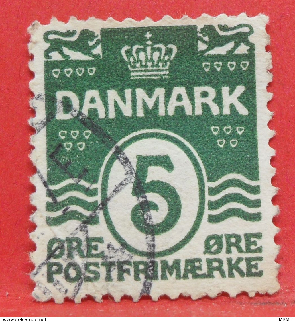 N°64 - 5 Ore - Année 1912 - Timbre Oblitéré Danemark - - Oblitérés