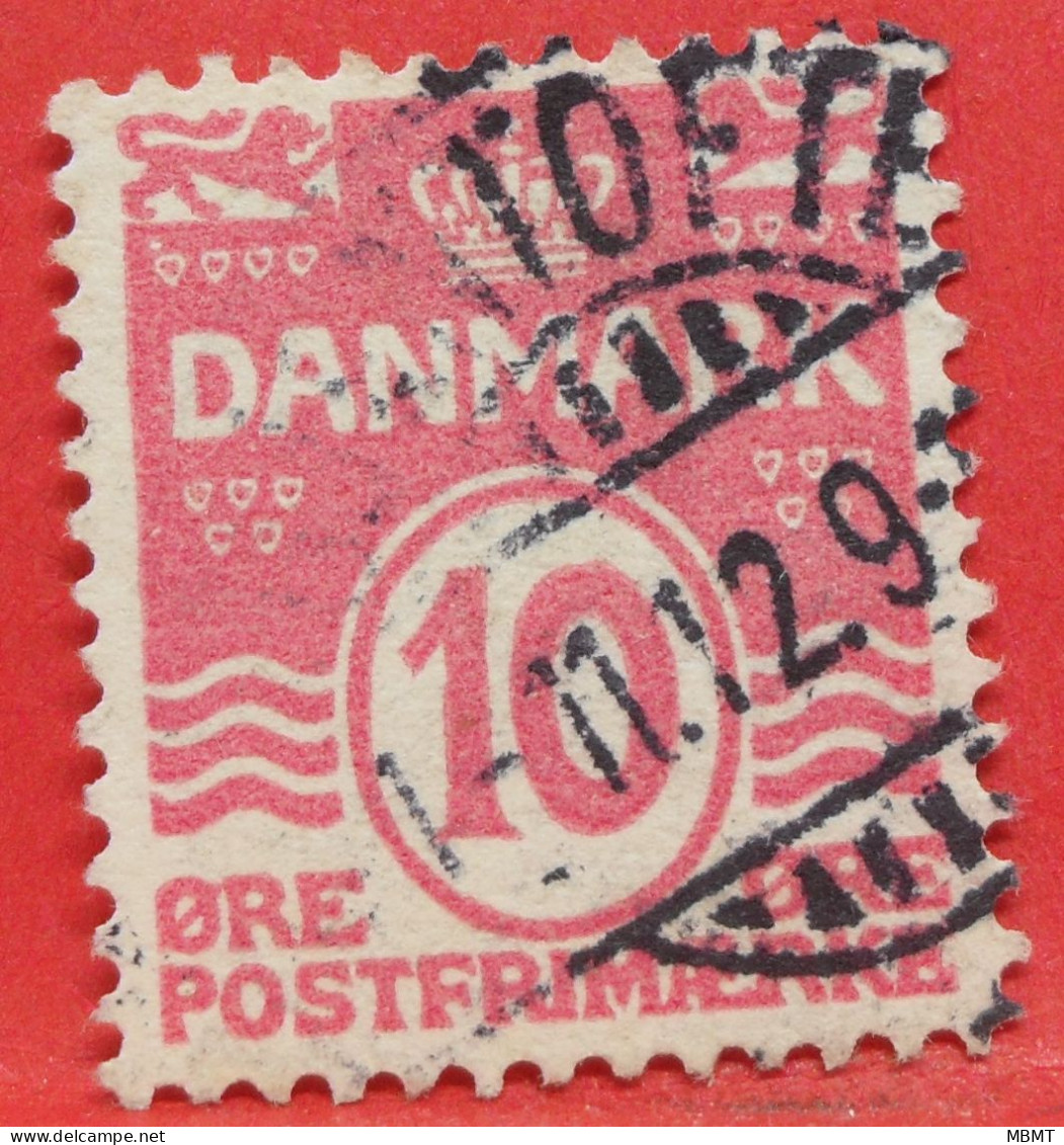 N°65 - 10 Ore - Année 1912 - Timbre Oblitéré Danemark - - Usado
