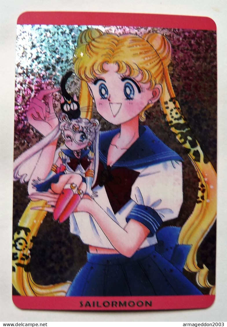 CARTE 2022 GIRL MANGA HOLO PRISM Waifu SAILOR MOON - Autres & Non Classés