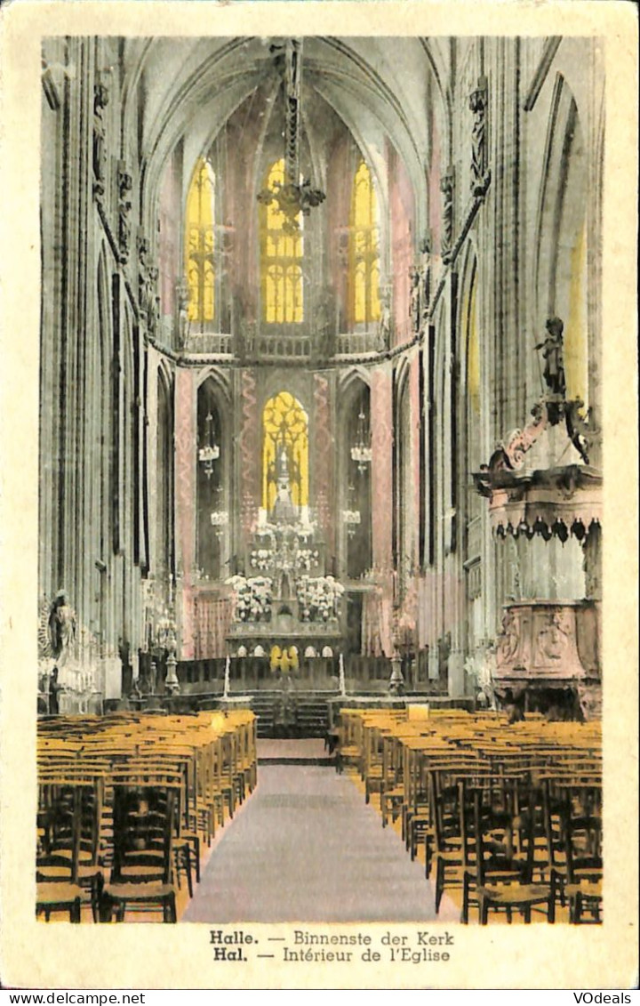 Belgique - Brabant Flamand - Halle - Hal - Intérieur De L'Eglise - Binnenste Der Kerk - Halle