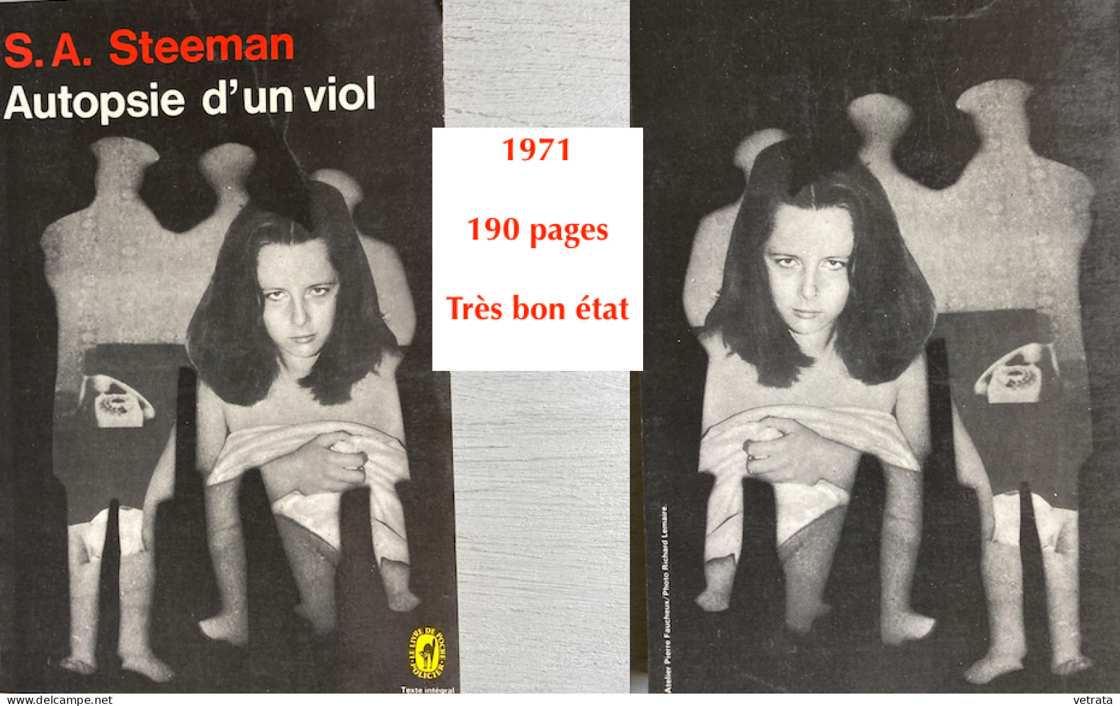 6 Livres De S.A. Steeman En Collections De Poche (Le Dernier Des 6-Crimes à Vendre-Poker D’enfer-Le Mannequin Assassiné- - Wholesale, Bulk Lots