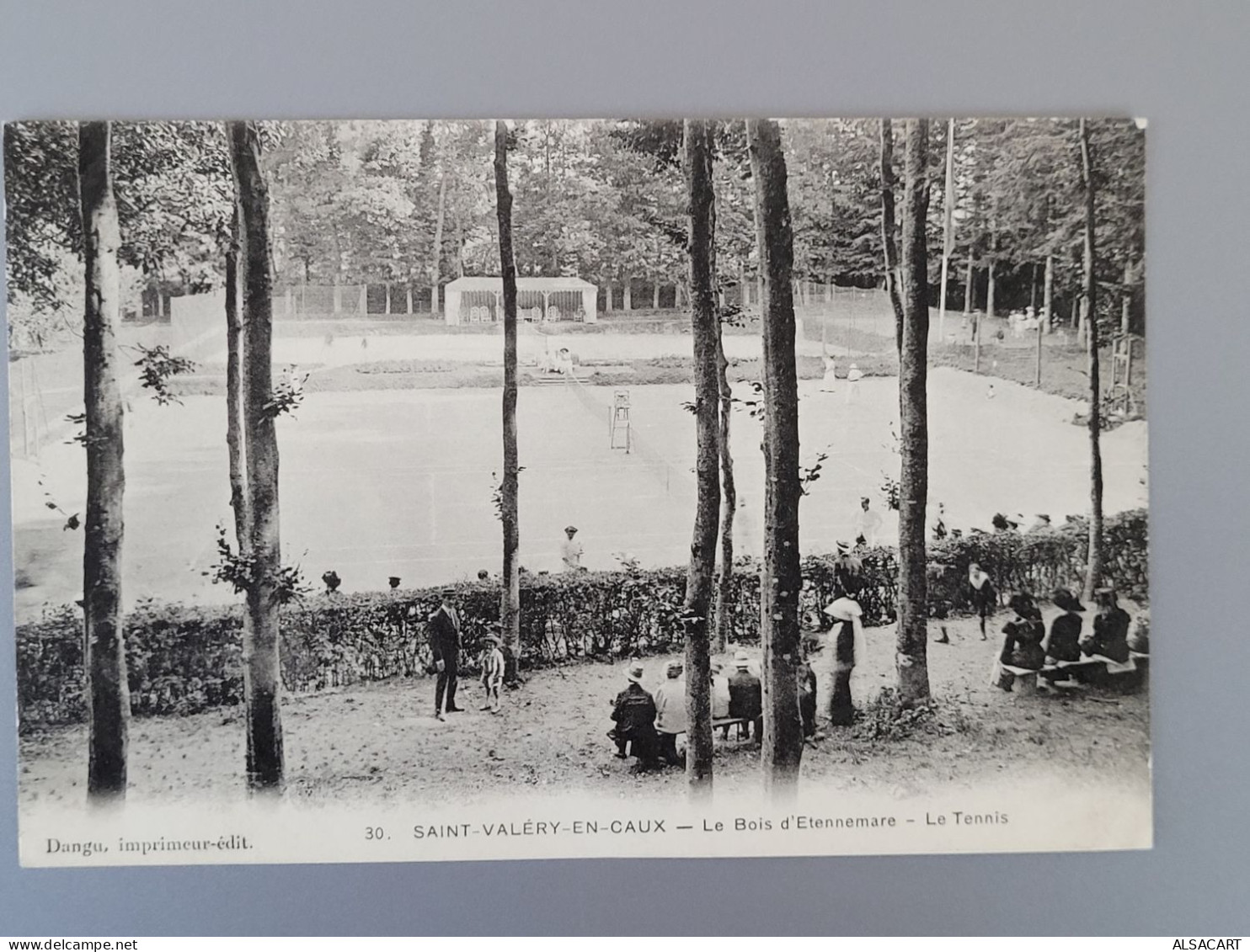 Saint Valery , Le Bois D'etennemare , Le Tennis - Saint Valery Sur Somme