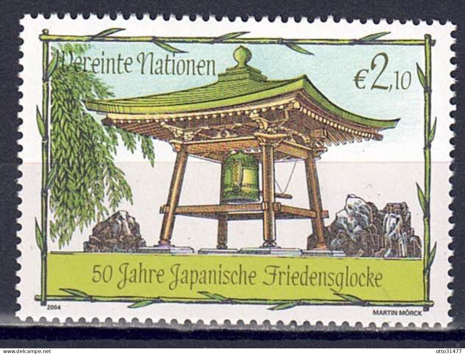 UNO Wien 2004 - Friedensglocke, Nr. 419, Postfrisch ** / MNH - Unused Stamps