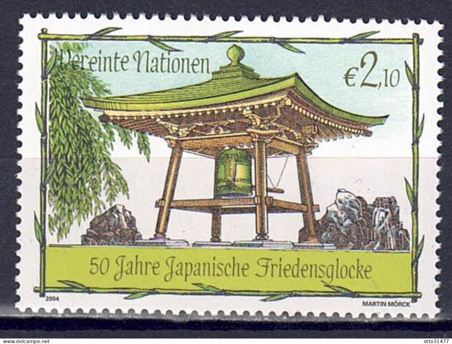 UNO Wien 2004 - Friedensglocke, Nr. 419, Postfrisch ** / MNH - Ongebruikt