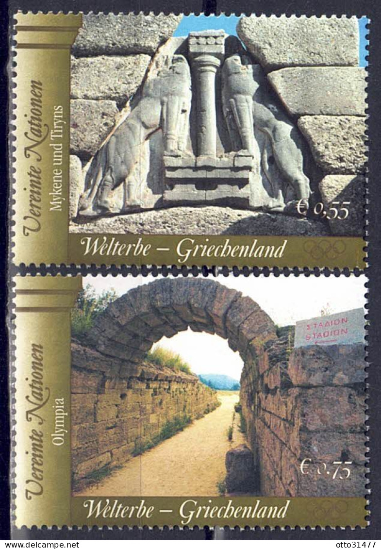 UNO Wien 2004 - UNESCO-Welterbe, Nr. 420 - 421, Postfrisch ** / MNH - Nuevos