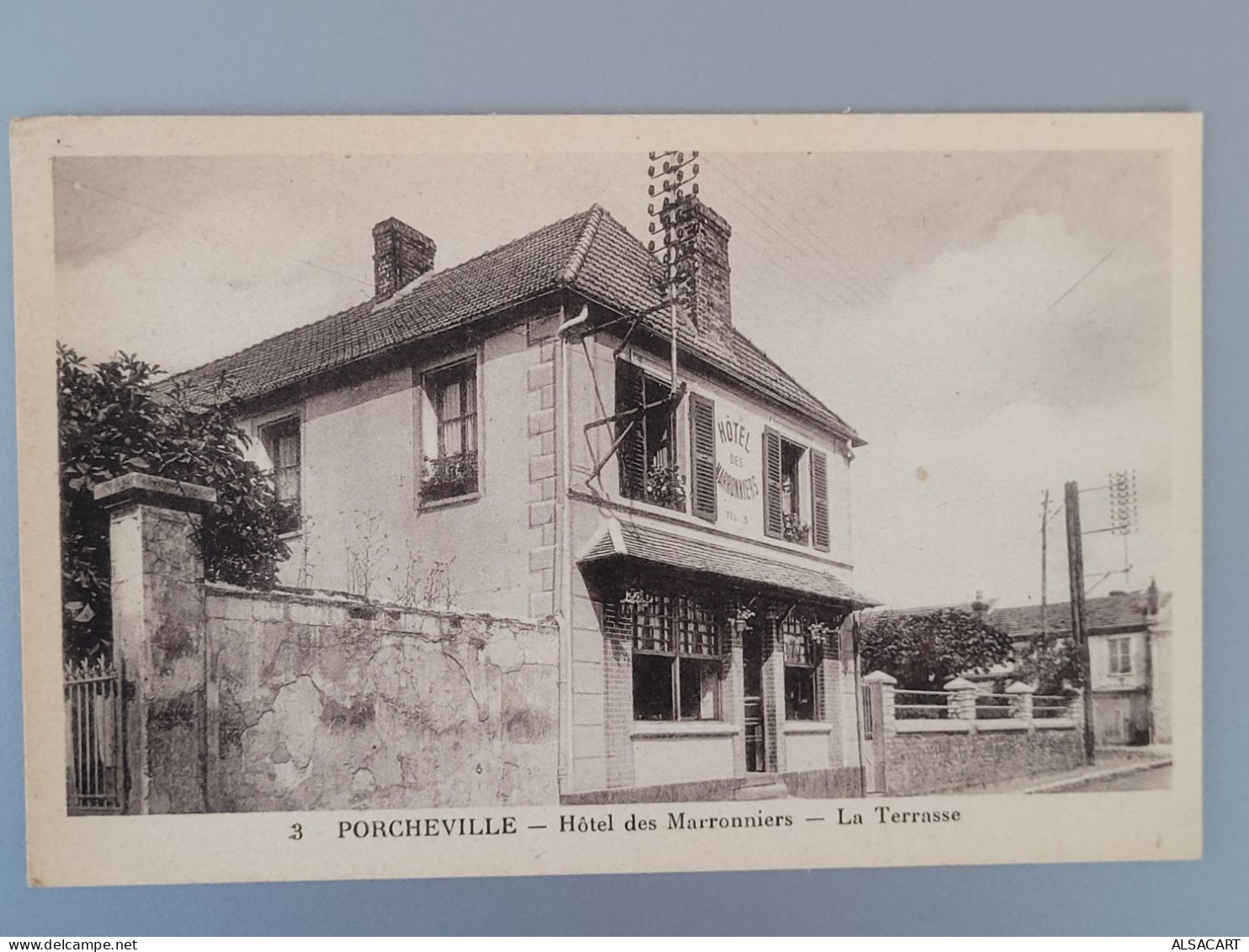 Porcheville , Hôtel Des Marronniers - Porcheville