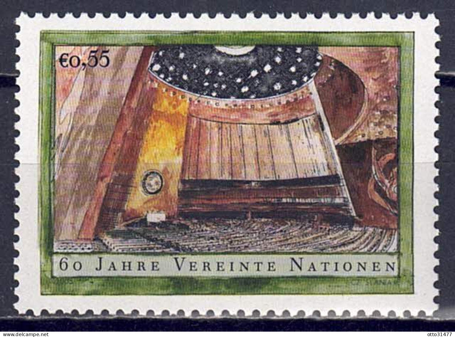 UNO Wien 2005 - 60 Jahre UNO, Nr. 432, Postfrisch ** / MNH - Ungebraucht