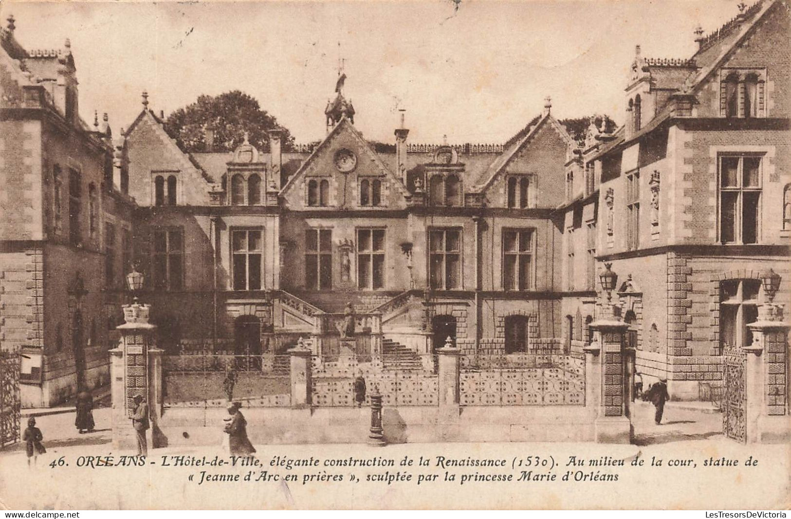 FRANCE - Orléans - Vue Générale De L'hôtel De Ville - Carte Postale Ancienne - Orleans