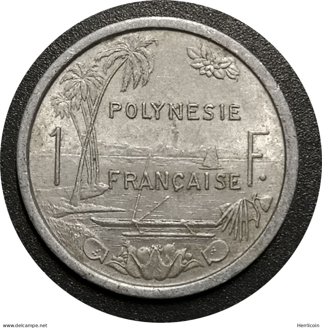 Monnaie Polynésie Française - 1975 - 1 Franc IEOM - Frans-Polynesië
