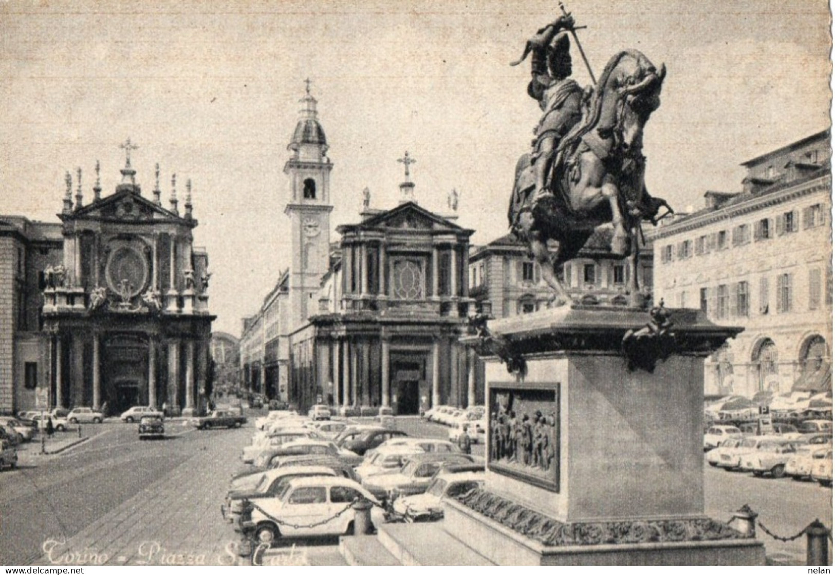 TORINO - PIAZZA S. CARLO - F.G. - Lugares Y Plazas