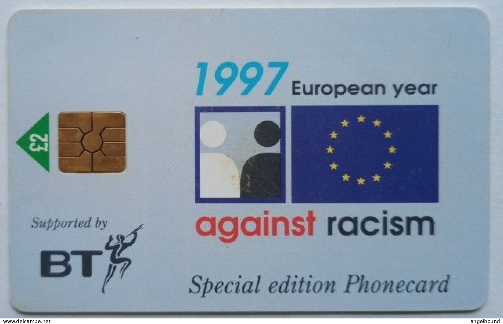 UK BT  £2 Chip Card - 1997 European Year Against Racism  ( Special Edition ) - Sonstige & Ohne Zuordnung