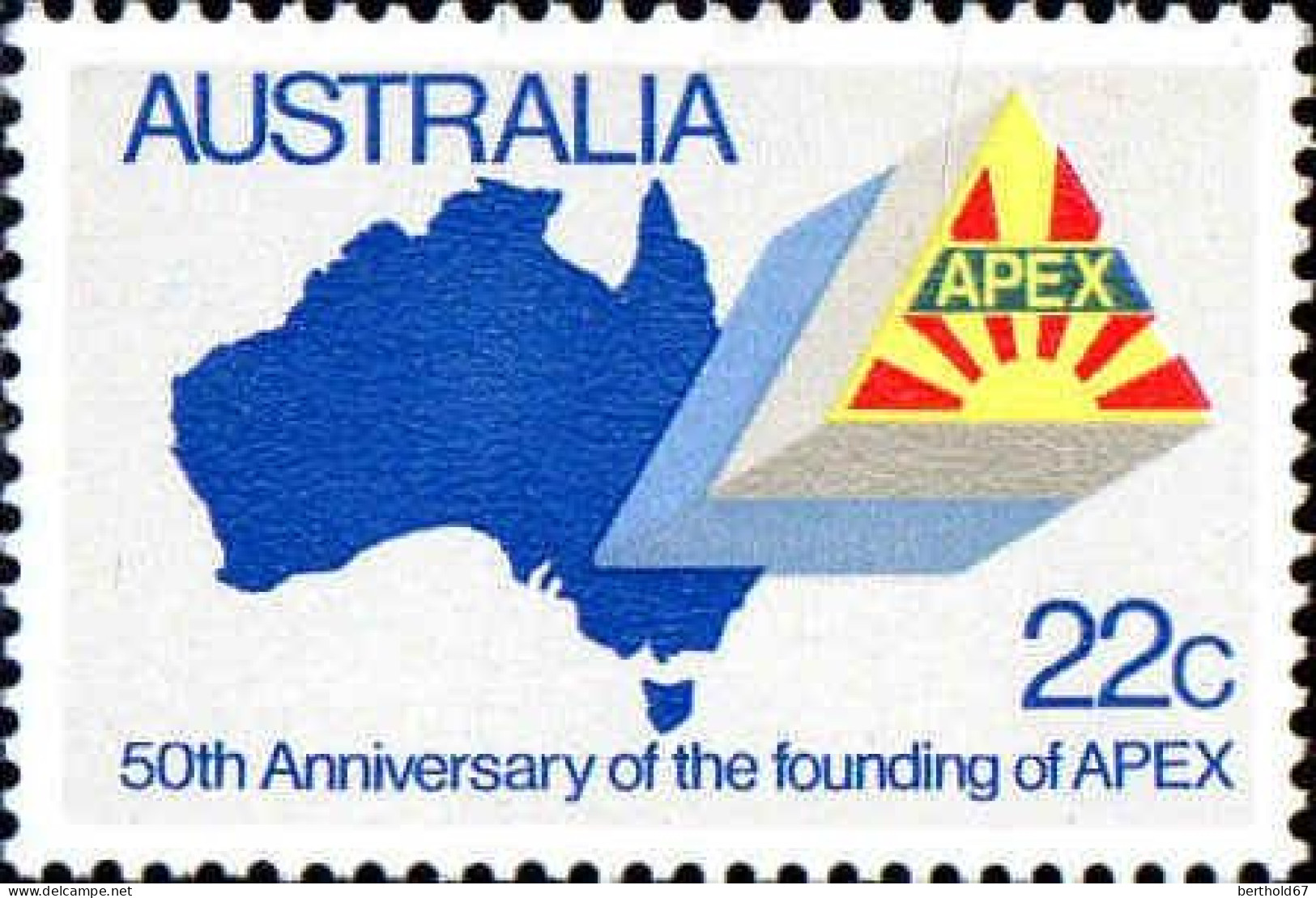 Australie Poste N** Yv: 733 Mi:747I 50th Anniversary Of The Founding Of APEX - Nuovi
