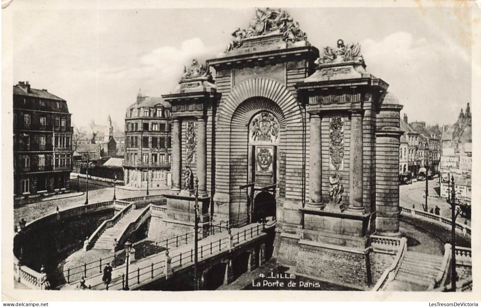 FRANCE - Lille - Vue Sur La Porte De Paris - Carte Postale Ancienne - Lille
