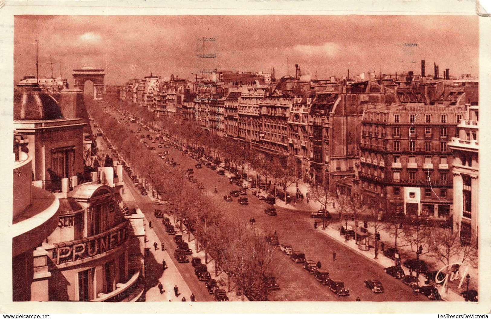 FRANCE - Paris - Vue Sur L'avenue Des Champs Elysées - Paris Et Ses Merveilles - Carte Postale Ancienne - Champs-Elysées