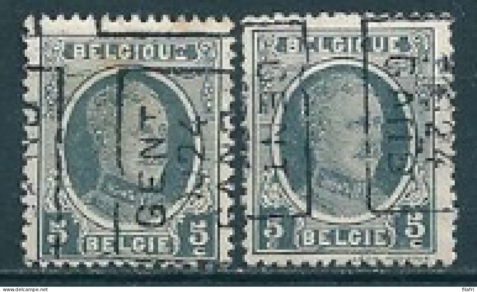 3367 Voorafstempeling Op Nr 193 - GENT 1924 GAND - Positie A & B - Roulettes 1920-29