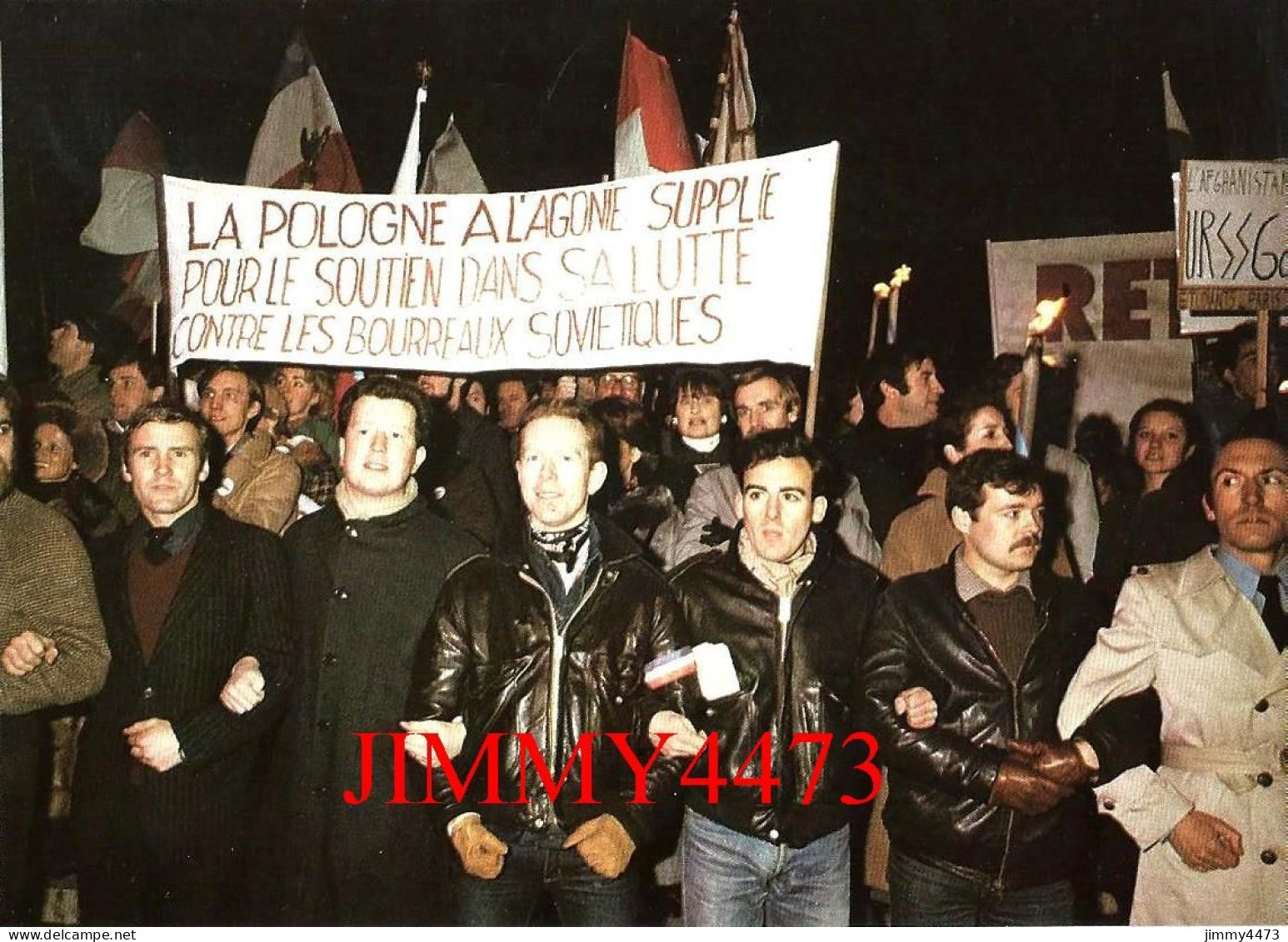 CPM - Manifestation Pour La POLOGNE - Le 16 Décembre 1981 - Edit. F. LOUBATIERES Toulouse - Demonstrations