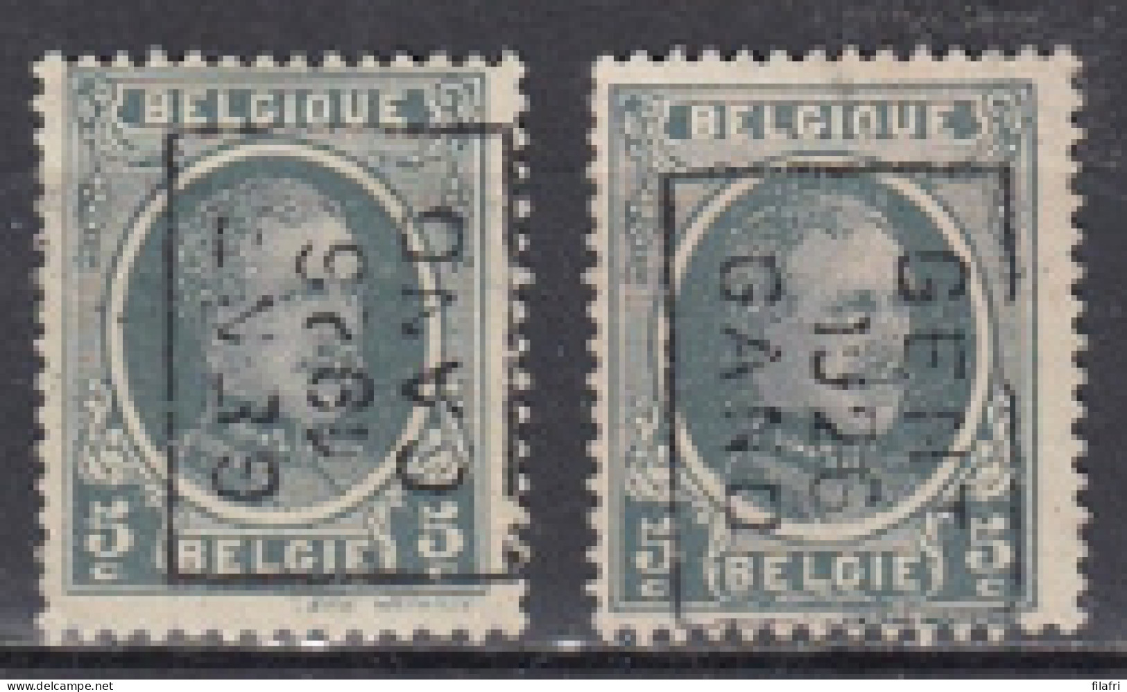 3797 Voorafstempeling Op Nr 193 - GENT 1926 GAND - Positie A & B - Rollo De Sellos 1920-29
