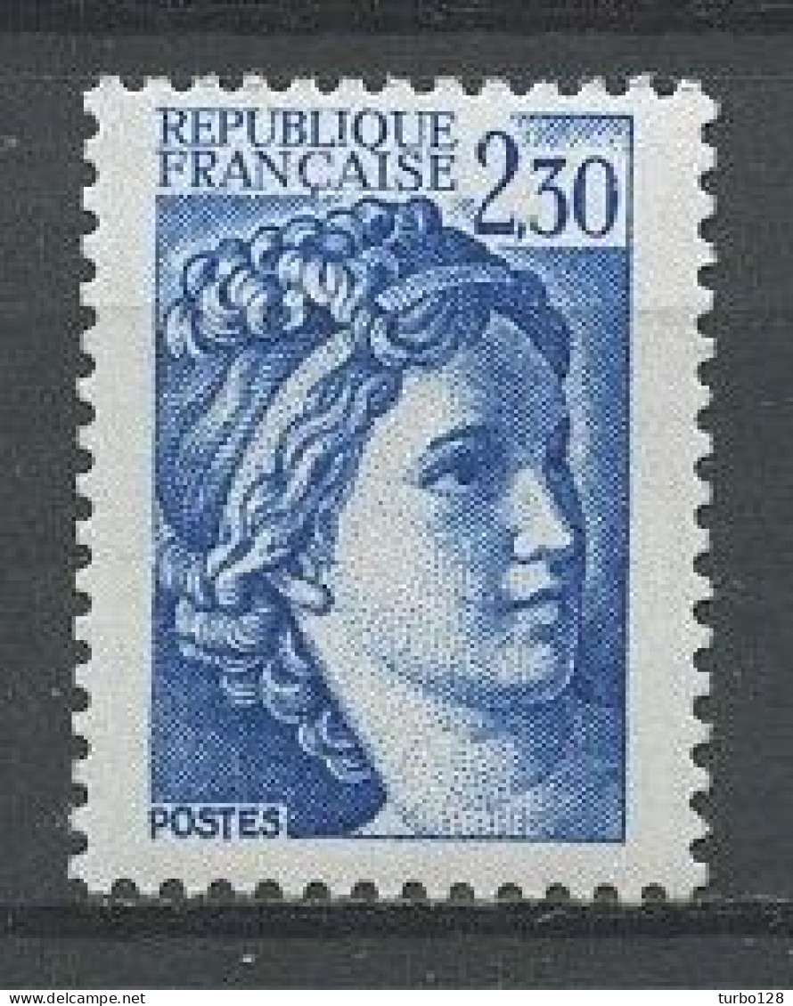 FRANCE 1981 N° 2156b GT ** Neuf MNH Superbe C 4 € Type Sabine Gomme Tropicale - 1977-1981 Sabine De Gandon