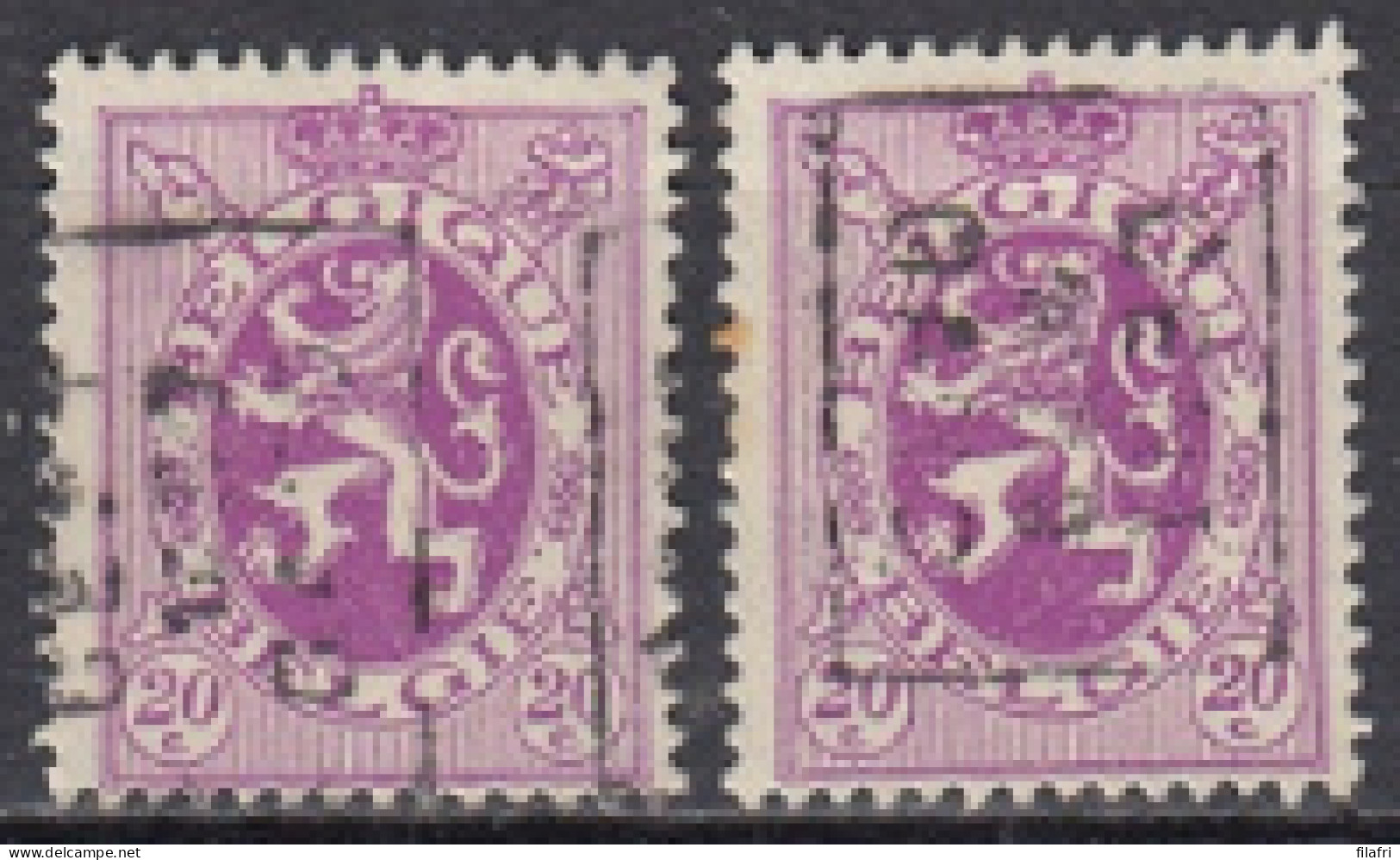 5883 Voorafstempeling Op Nr 281 - GENT 1930 GAND - Positie A & B - Rolstempels 1930-..