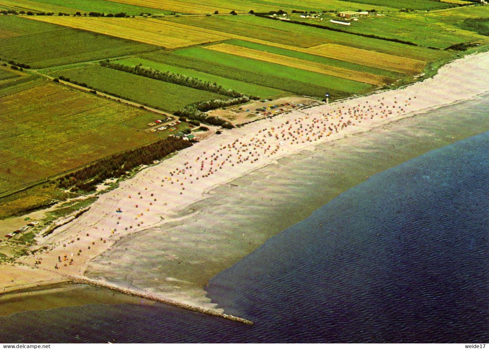 05432 - NIEBLUM Auf Föhr - Blick Auf Den Strand Vom Nordseebad Nieblum - Föhr