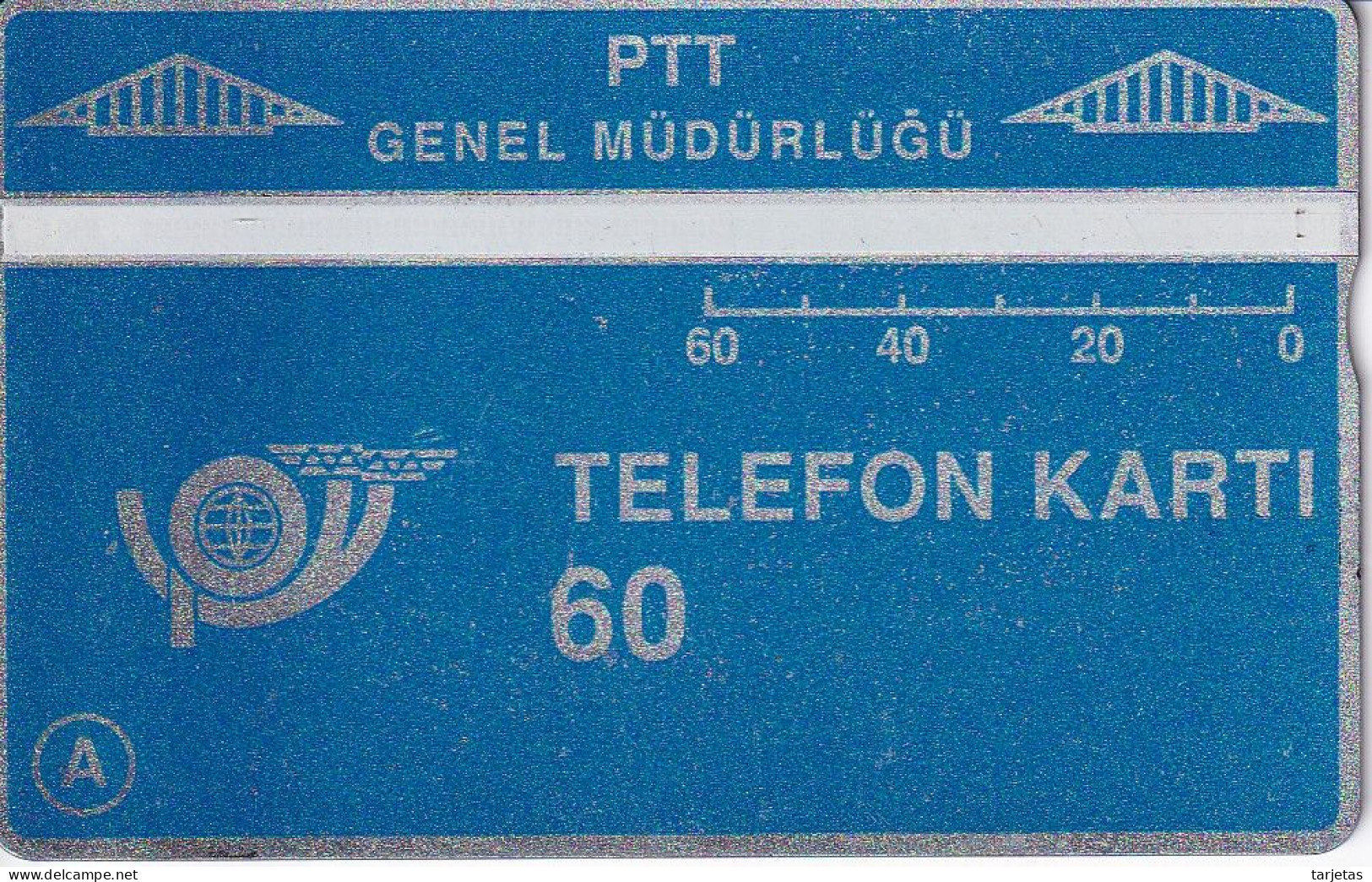 TARJETA DE TURQUIA DE 60 KONTOR (906F) - Turquie