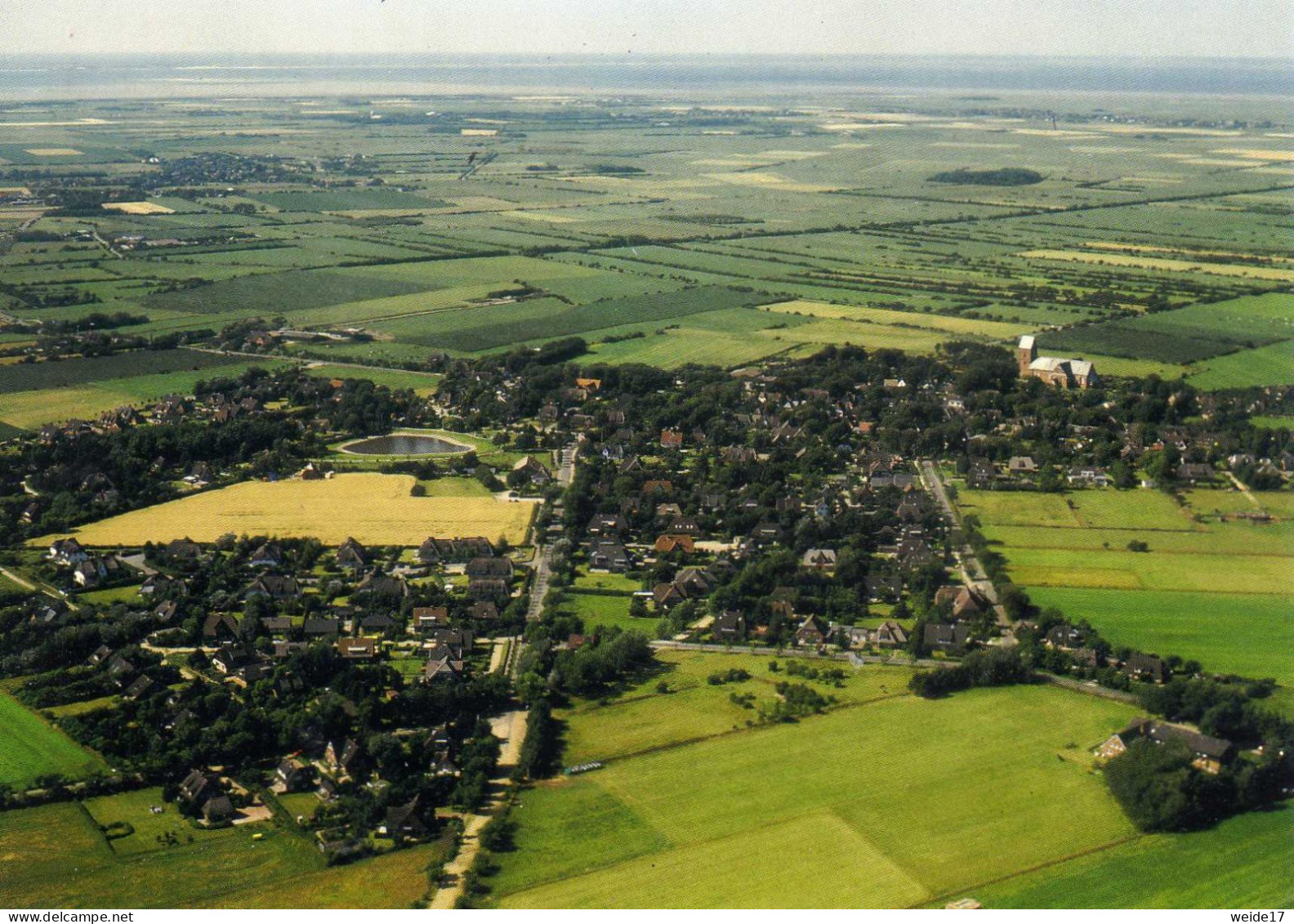 05433 -  NIEBLUM Auf Föhr - Blick Auf Das Nordseebad (1) - Föhr