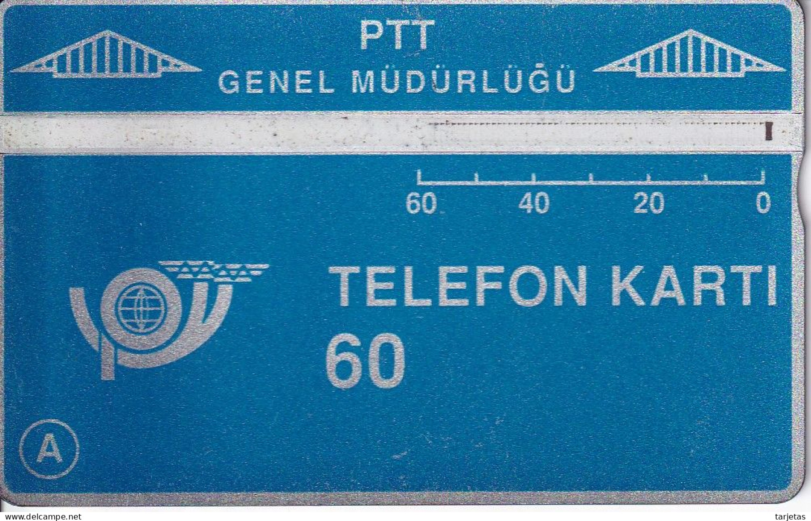 TARJETA DE TURQUIA DE 60 KONTOR - T.C. ZIRAAT BANKASI  (908C) - Turkije