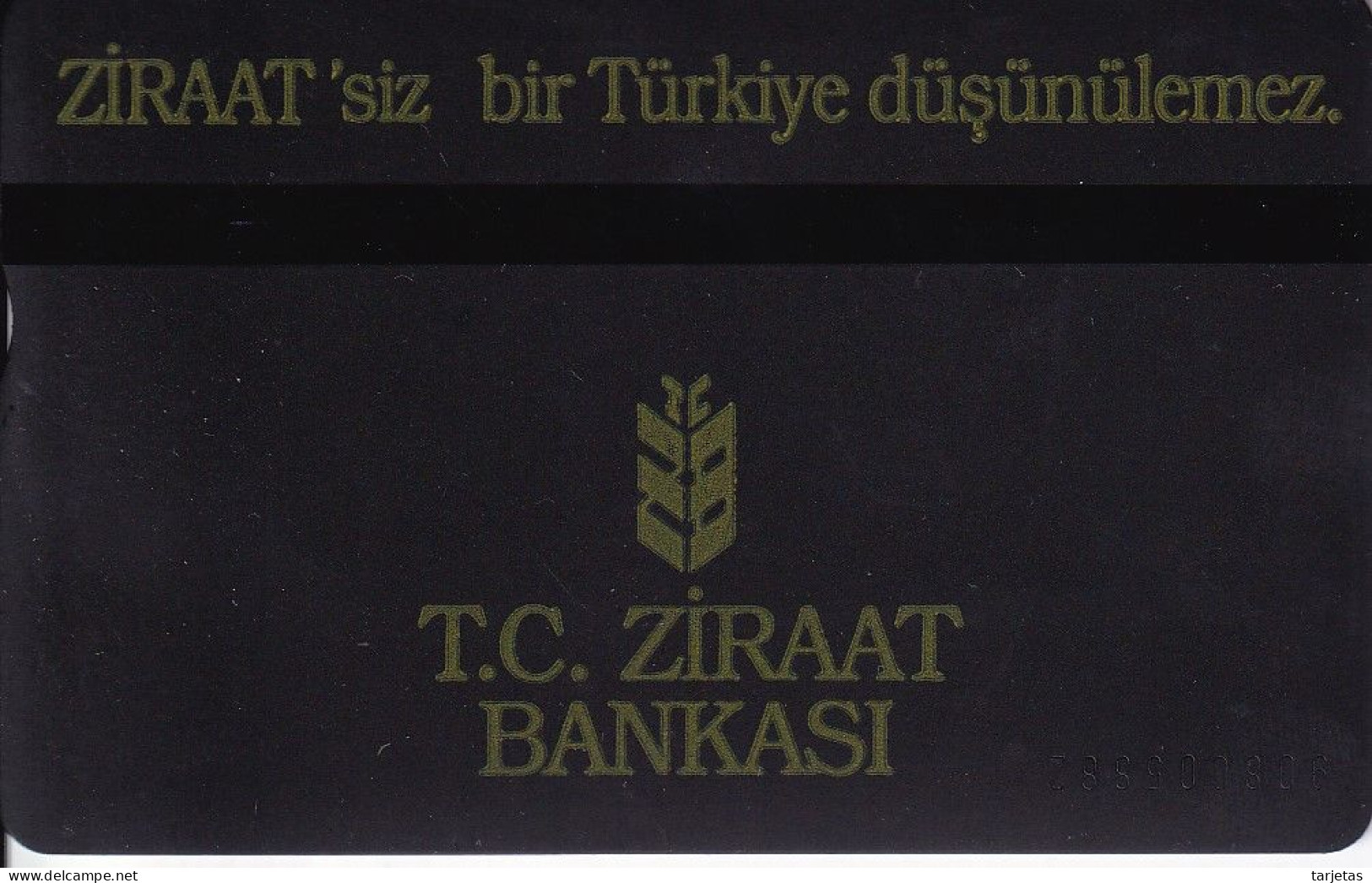 TARJETA DE TURQUIA DE 60 KONTOR - T.C. ZIRAAT BANKASI  (908C) - Turkije