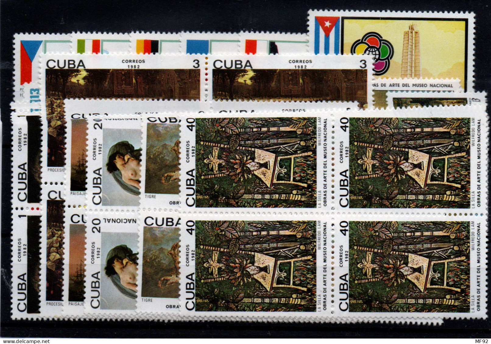 Cuba Nº 2073/6, 2178/83, 2362/7, A-292/7. Año 1978/82 - Unused Stamps