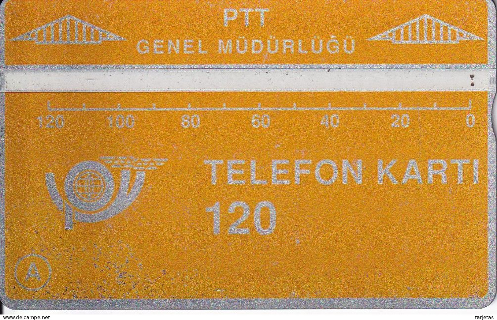 TARJETA DE TURQUIA DE 120 KONTOR - T.C. ZIRAAT BANKASI  (911C) - Turkey