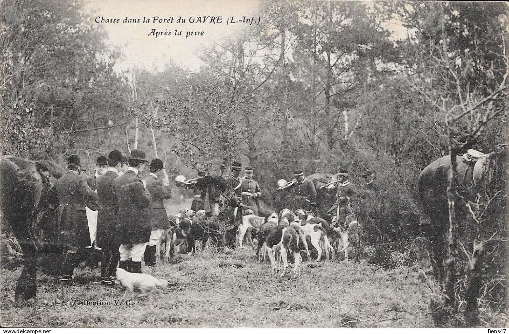 43 Gavre Chasse Dans La Forêt  Après La Prise - Le Gavre