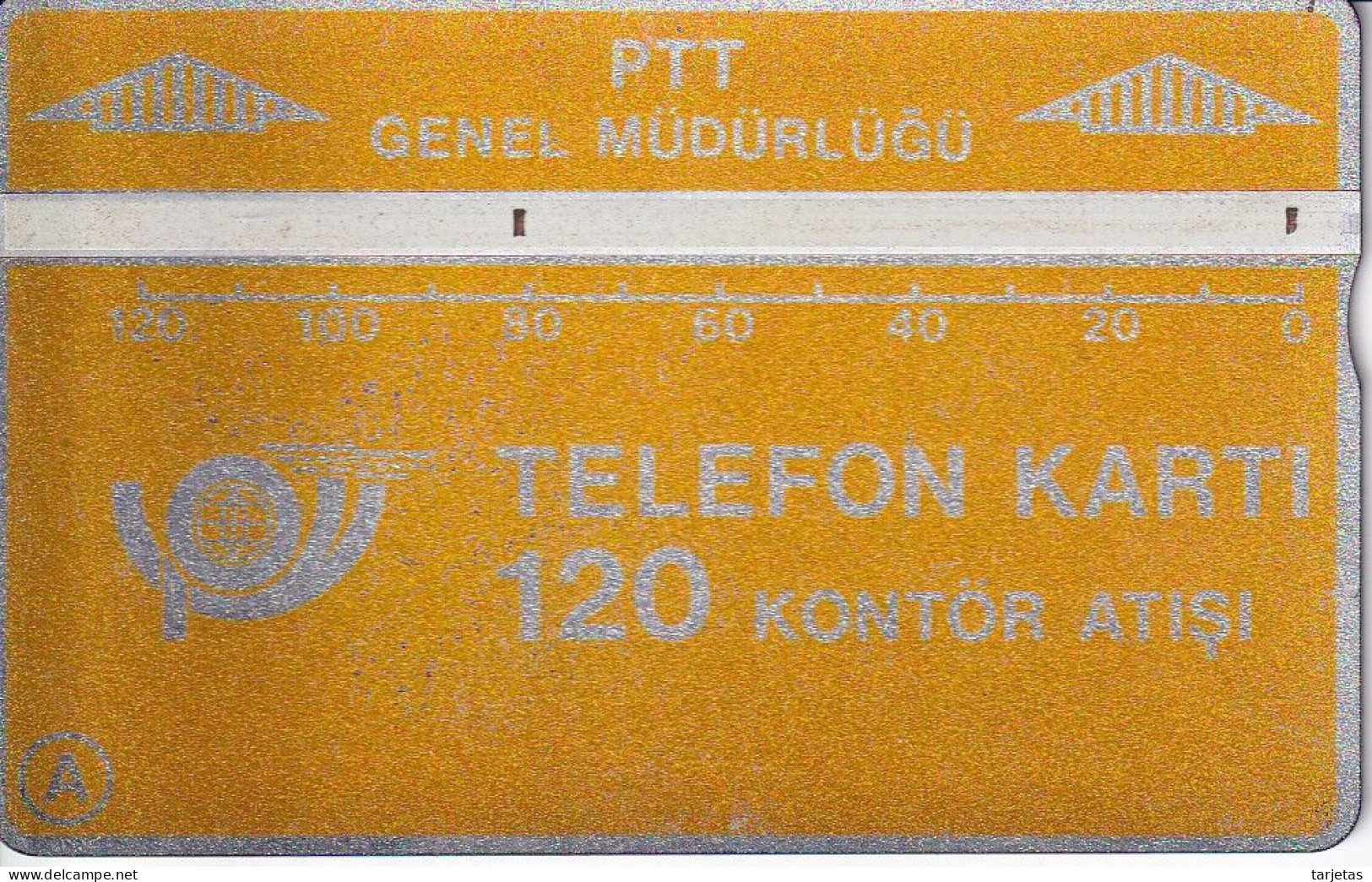 TARJETA DE TURQUIA DE 120 KONTOR  (811C) - Turchia