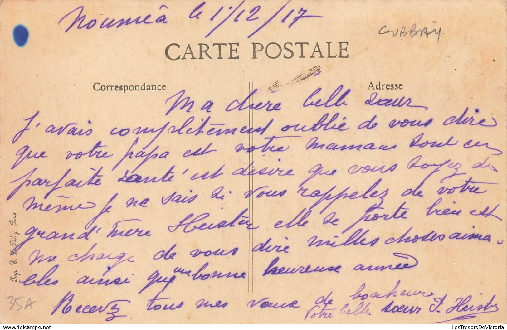 Nouvelle Calédonie - La Prison Civile - Animé  -  Carte Postale Ancienne - Nueva Caledonia