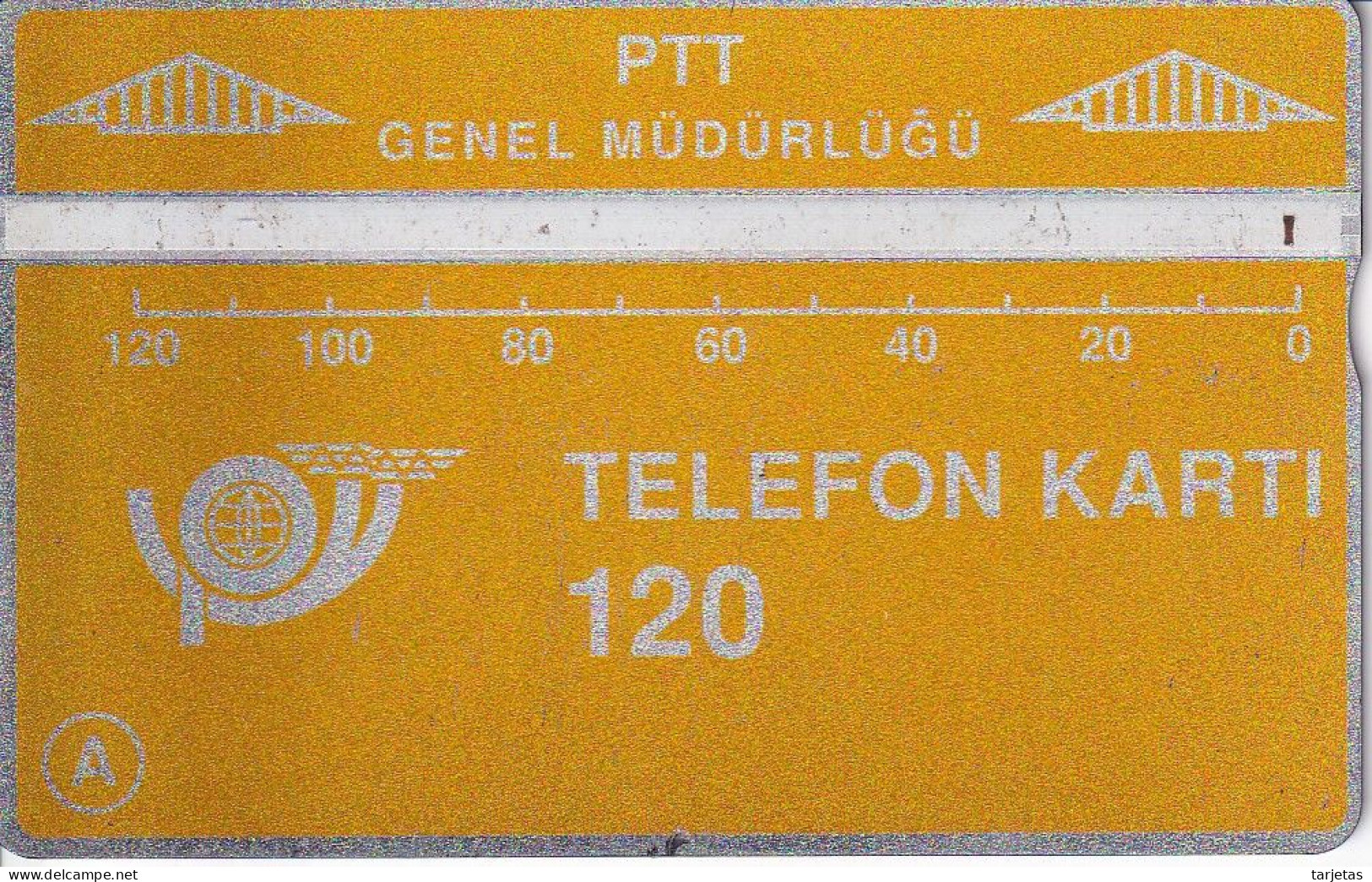 TARJETA DE TURQUIA DE 120 KONTOR  (010B) - Turkey