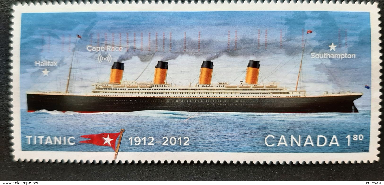 Canada 2012 USED  Sc 2538   1.80$  Titanic - Gebruikt