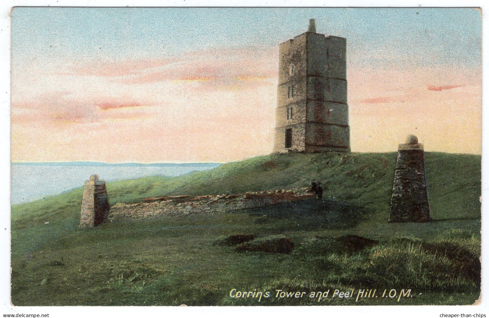 CORRIN'S TOWER And Peel Hill - Hartmann 2419/12 - Man (Eiland)