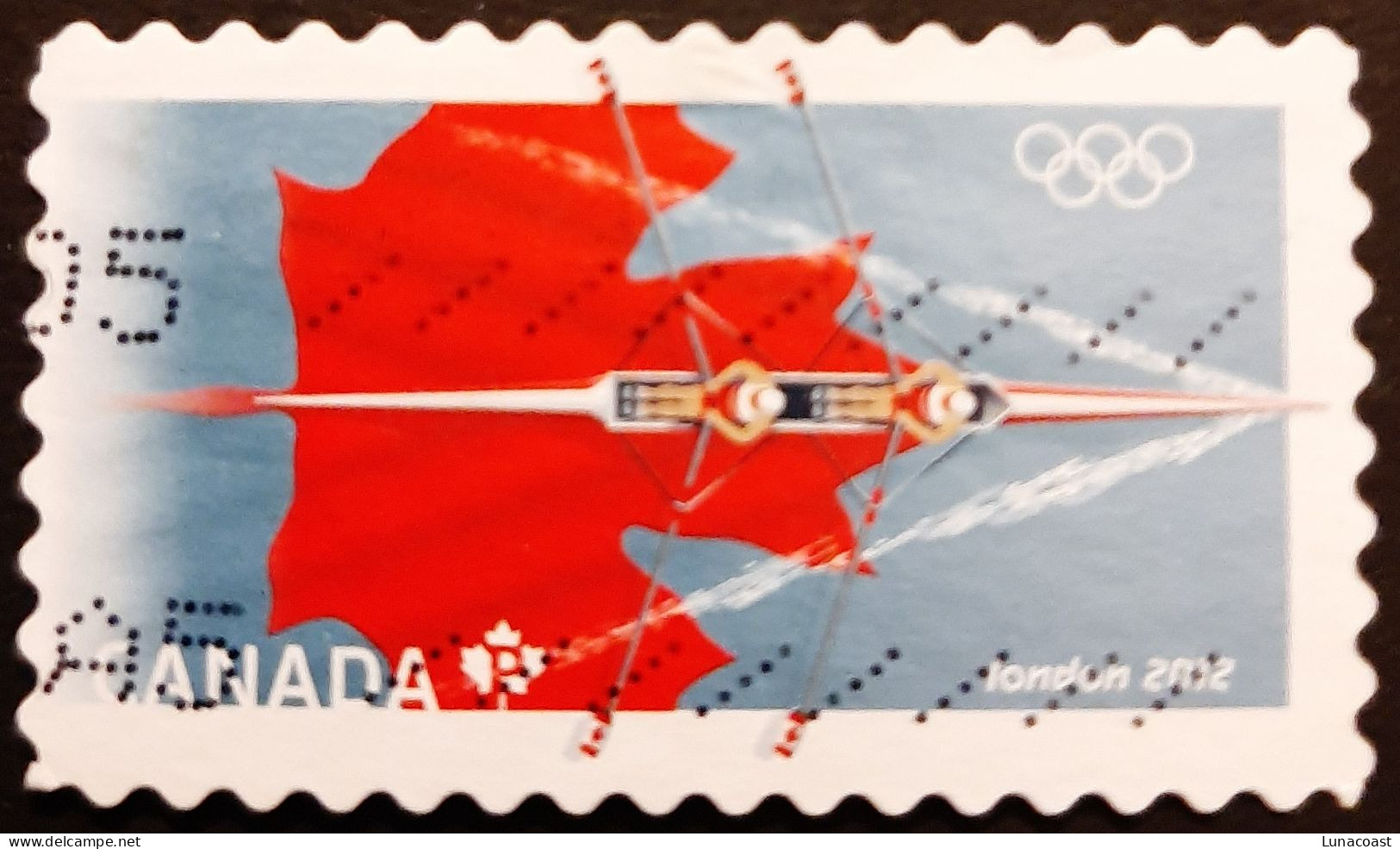 Canada 2012 USED  Sc 2556   P  Olympic Rowing, London 2012 - Used Stamps