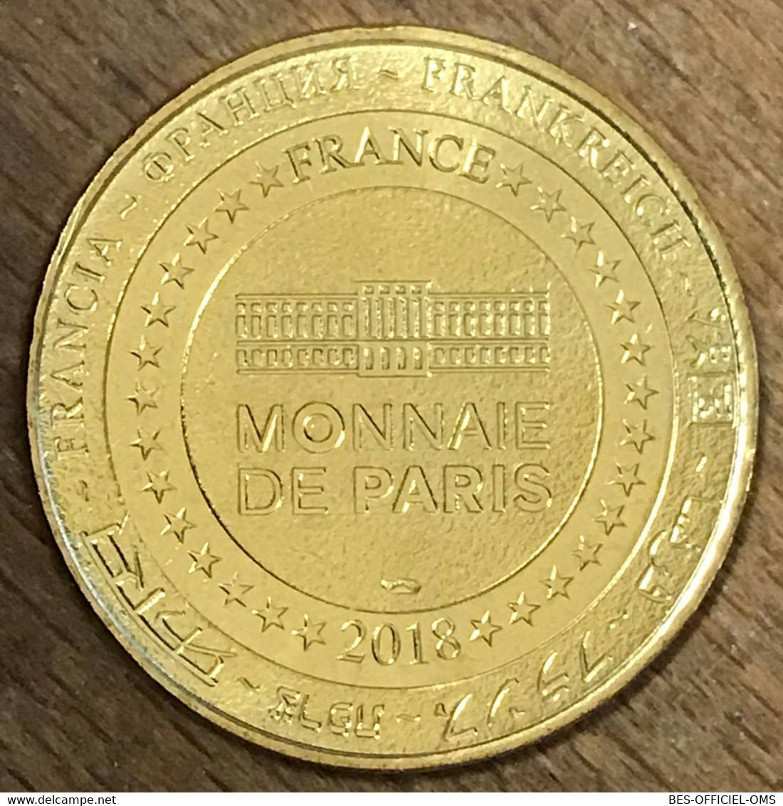 98 MONACO MUSÉE OCÉANOGRAPHIQUE TORTUE MDP 2018 MÉDAILLE MONNAIE DE PARIS JETON TOURISTIQUE MEDALS TOKENS COINS - 2018