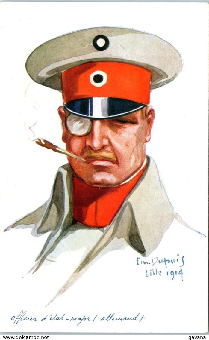 Emile DUPUIS - Officier De'Etat-Major (allemand) - Dupuis, Emile