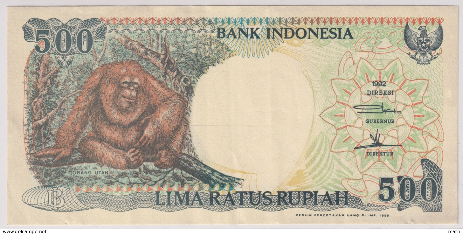 Indonesia 500 Rupiah 1992/1999 P-128 - Indonésie